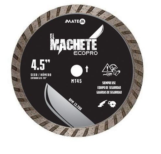 Imagen de DISCO TURBO 4 1/2" SERIE MACHETE