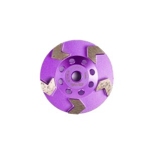 COPA FLECHA DESBASTE CONCRETO/REMOVER EPOXICO 4" GRANO 20