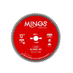 DISCO DE SIERRA 12" x 7/8", 96 DIENTES PARA MELAMINA Y MDF