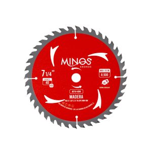 DISCO DE SIERRA 4-1/2" x 5/8"-DM, 40 DIENTES PARA MADERA