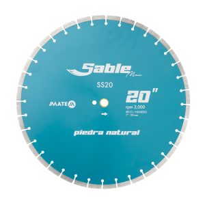DISCO SEGMENTADO 20" SERIE SABLE MAX